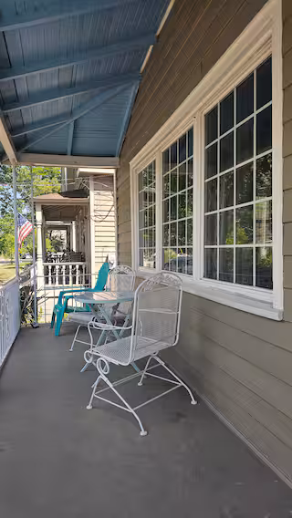 Relax on the front porch